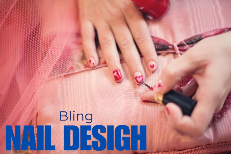 Bling nail design