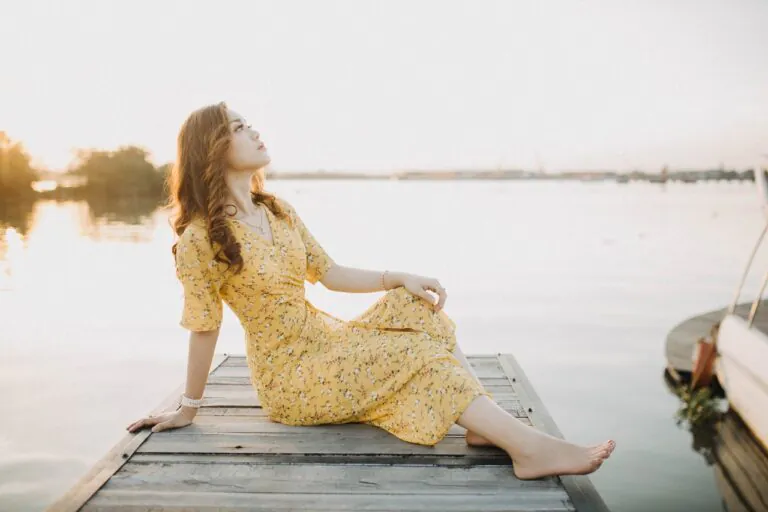 rosette dress